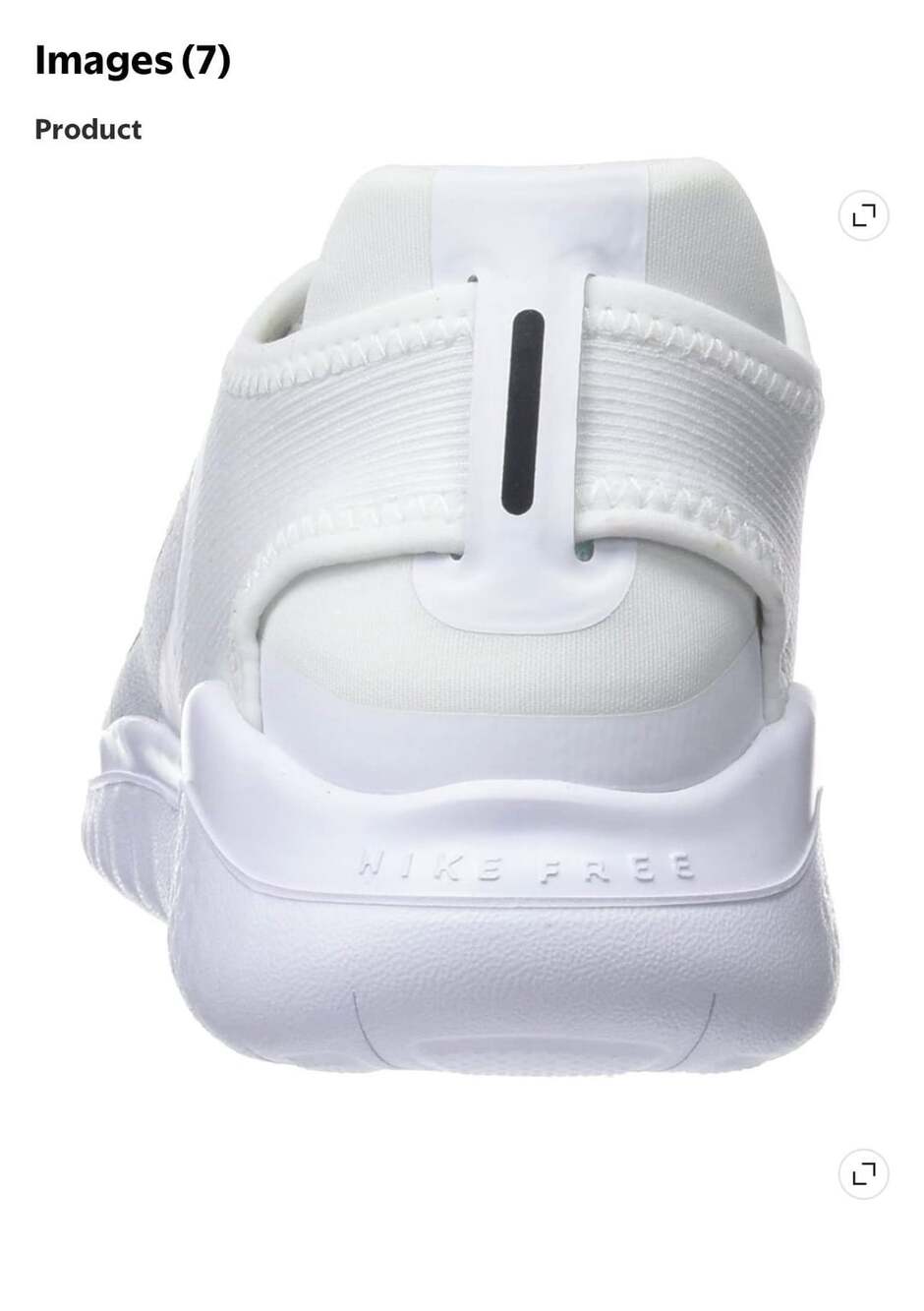 Nike Women's Interact Road Running Shoes , White/Pure Platinum- 6 - Picture 3 of 11